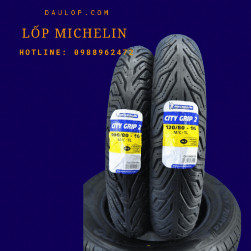 Lốp Michelin City Grip 2 100/80-16